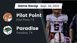 Recap: Pilot Point  vs. Paradise  2022