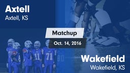 Matchup: Axtell  vs. Wakefield  2016