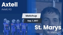 Matchup: Axtell  vs. St. Marys  2017
