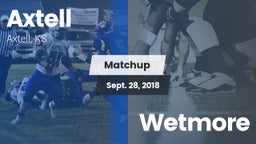 Matchup: Axtell  vs. Wetmore 2018