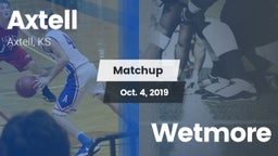 Matchup: Axtell  vs. Wetmore 2019