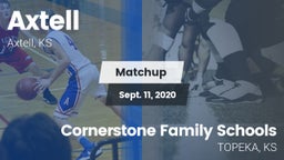 Matchup: Axtell  vs. Cornerstone Family Schools 2020
