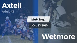 Matchup: Axtell  vs. Wetmore 2020