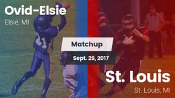 Matchup: Ovid-Elsie vs. St. Louis  2017