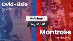 Matchup: Ovid-Elsie vs. Montrose  2018