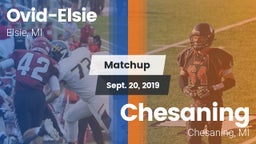 Matchup: Ovid-Elsie vs. Chesaning  2019