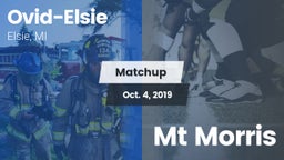 Matchup: Ovid-Elsie vs. Mt Morris 2019