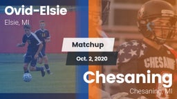 Matchup: Ovid-Elsie vs. Chesaning  2020