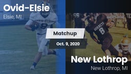 Matchup: Ovid-Elsie vs. New Lothrop  2020