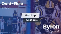 Matchup: Ovid-Elsie vs. Byron  2020