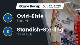 Recap: Ovid-Elsie  vs. Standish-Sterling  2023