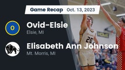 Recap: Ovid-Elsie  vs. Elisabeth Ann Johnson  2023