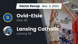 Recap: Ovid-Elsie  vs. Lansing Catholic  2023