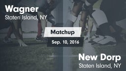 Matchup: Wagner vs. New Dorp  2016