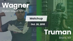 Matchup: Wagner vs. Truman  2018