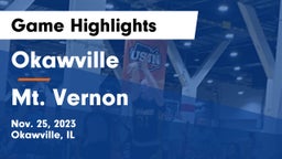 Okawville  vs Mt. Vernon  Game Highlights - Nov. 25, 2023
