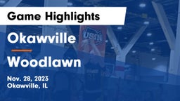 Okawville  vs Woodlawn Game Highlights - Nov. 28, 2023