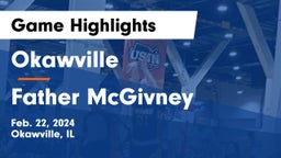 Okawville  vs Father McGivney  Game Highlights - Feb. 22, 2024