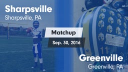 Matchup: Sharpsville vs. Greenville  2016