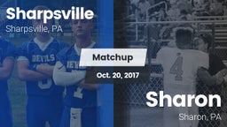 Matchup: Sharpsville vs. Sharon  2017
