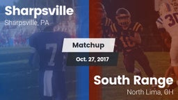 Matchup: Sharpsville vs. South Range 2017