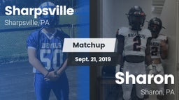 Matchup: Sharpsville vs. Sharon  2019