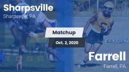 Matchup: Sharpsville vs. Farrell  2020