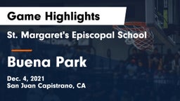 St. Margaret's Episcopal School vs Buena Park  Game Highlights - Dec. 4, 2021