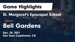 St. Margaret's Episcopal School vs Bell Gardens  Game Highlights - Dec. 28, 2021