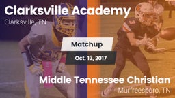 Matchup: Clarksville Academy vs. Middle Tennessee Christian 2017