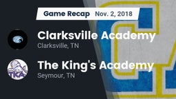 Recap: Clarksville Academy vs. The King's Academy 2018