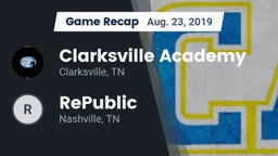 Recap: Clarksville Academy vs. RePublic  2019