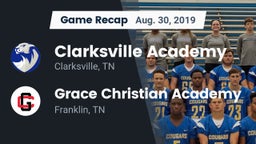 Recap: Clarksville Academy vs. Grace Christian Academy 2019