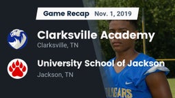 Recap: Clarksville Academy vs. University School of Jackson 2019