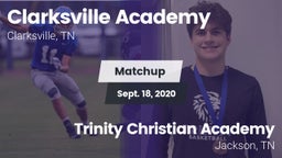 Matchup: Clarksville Academy vs. Trinity Christian Academy  2020