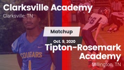 Matchup: Clarksville Academy vs. Tipton-Rosemark Academy  2020