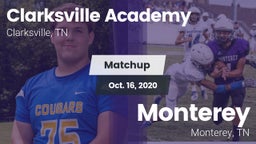 Matchup: Clarksville Academy vs. Monterey  2020