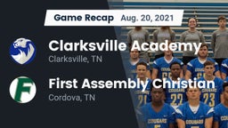 Recap: Clarksville Academy vs. First Assembly Christian  2021