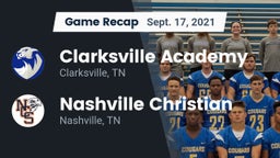 Recap: Clarksville Academy vs. Nashville Christian  2021