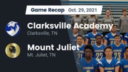 Recap: Clarksville Academy vs. Mount Juliet  2021