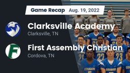 Recap: Clarksville Academy vs. First Assembly Christian  2022