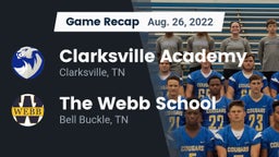 Recap: Clarksville Academy vs. The Webb School 2022