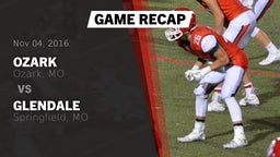 Recap: Ozark  vs. Glendale  2016