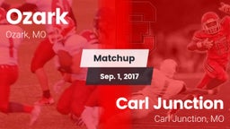 Matchup: Ozark  vs. Carl Junction  2017