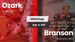 Matchup: Ozark  vs. Branson  2017