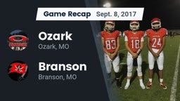 Recap: Ozark  vs. Branson  2017