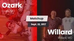 Matchup: Ozark  vs. Willard  2017