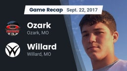 Recap: Ozark  vs. Willard  2017