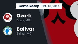 Recap: Ozark  vs. Bolivar  2017