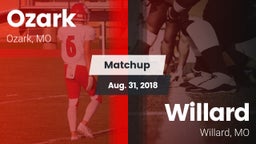 Matchup: Ozark  vs. Willard  2018
